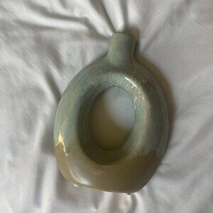 Green Circle Vase